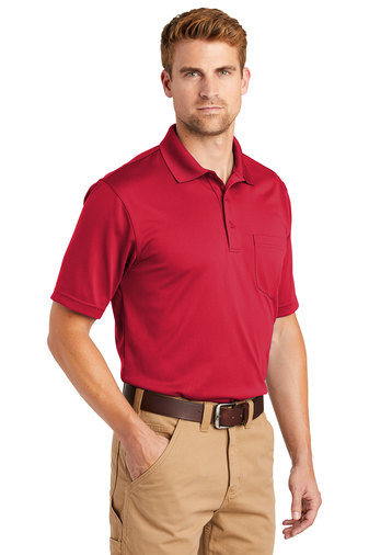 CornerStone® Adult Unisex Select Snag-Proof Pocket Polo Shirt